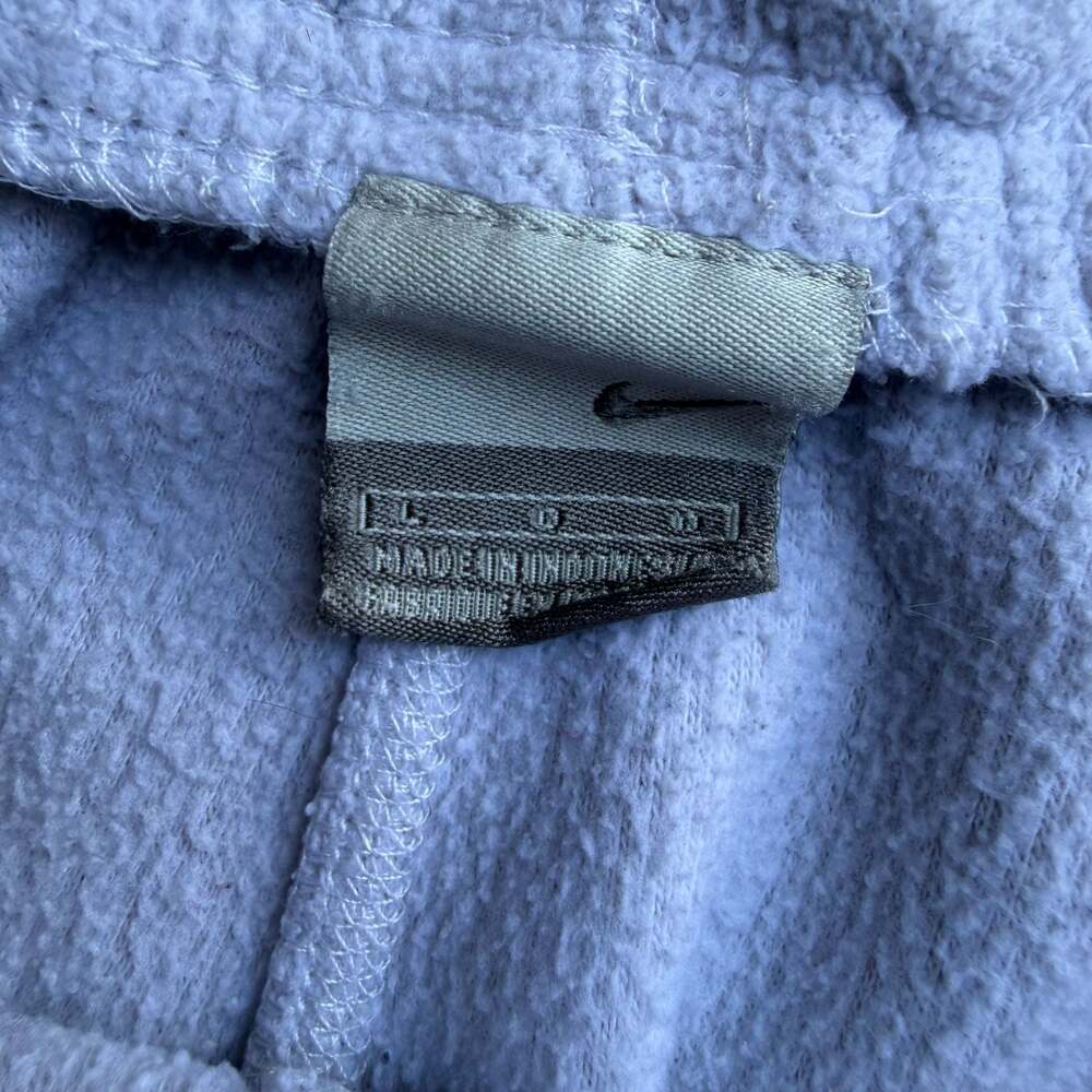 Vintage Nike Fleece Baggy Sweatpants with Ankle Zippers - Picture 3 of 5